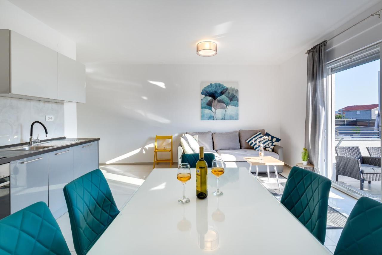 Apartments Evita Bibinje Eksteriør billede